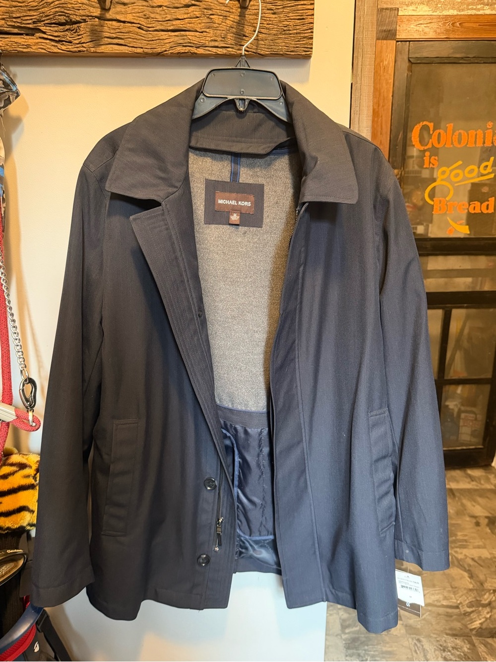 Michael Kors Men's All-Weather Car Coat Size Medium